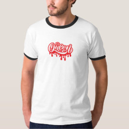 Camiseta Queen Design – Tipografía de Corona Real Elegante 