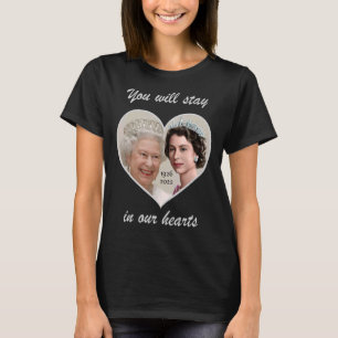 Camiseta Queen Elizabeth Platinum Jubilee 70 años Cebra