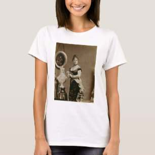 Camiseta Queen Emma (1836-85) (sepia photograph)