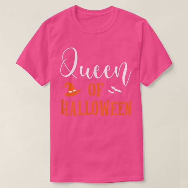 Camiseta Queen Of Halloween  Halloween Costume  Halloween 8 (Diseño del anverso)