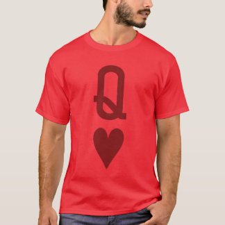 Camiseta Queen of Hearts and King of Hearts Couples Matchin