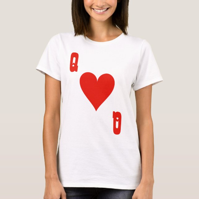 Camiseta Queen of Hearts T-Shirt (Anverso)