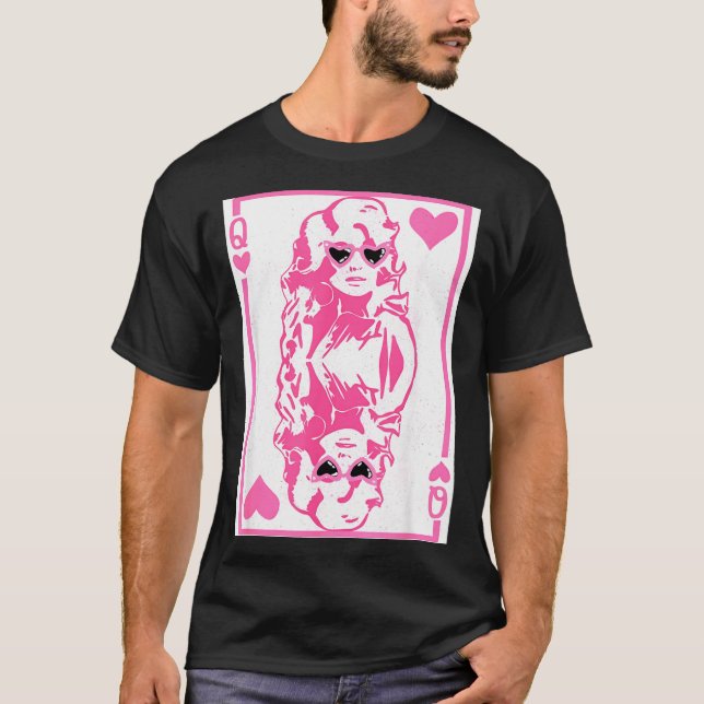 Camiseta Queen Of Hearts Valentines Day  (Anverso)