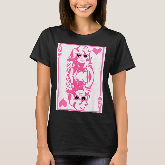 Camiseta Queen Of Hearts Valentines Day  (Anverso)