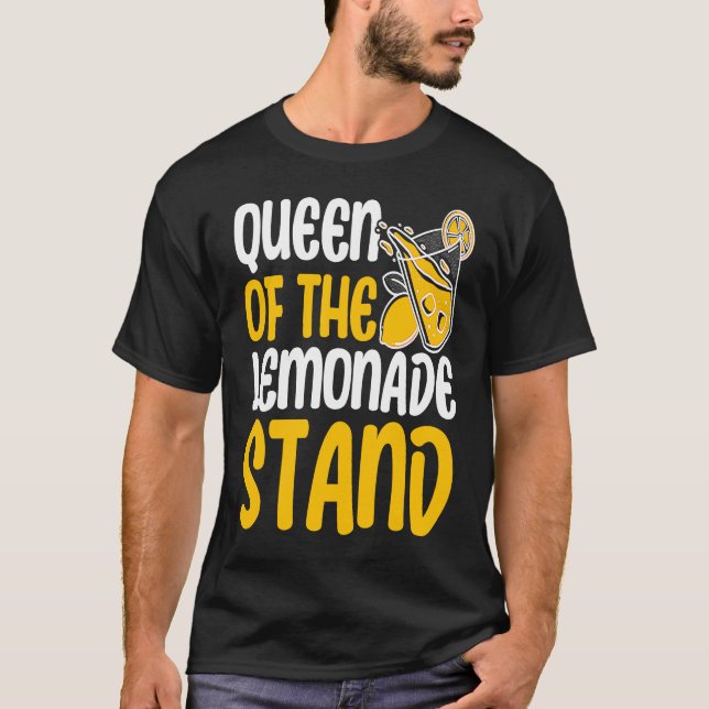 Camiseta Queen Of The Lemonade Stand Juice Business C (Anverso)