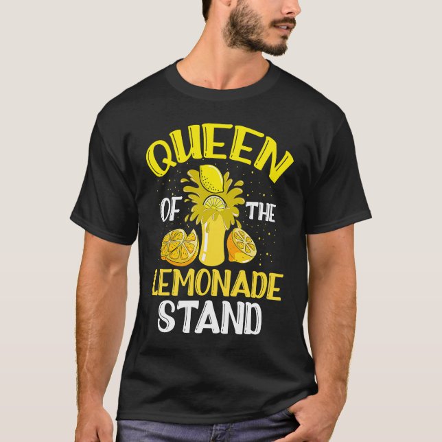 Camiseta Queen of the Lemonade Stand Kiosk Summer Refreshme (Anverso)