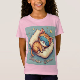 Camiseta Queen Slumber para Chicas - dulce y acoge