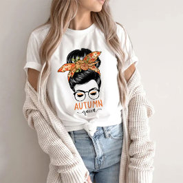 Camiseta Queen Tee de Otoño - Para Mujer