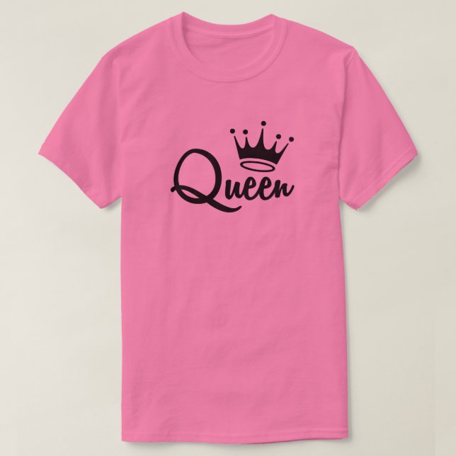 CAMISETA QUEEN TIARA (Diseño del anverso)