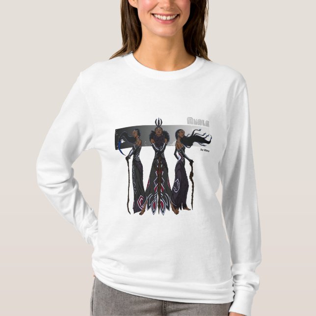 Camiseta Queens 001A de Akala Aje (Anverso)