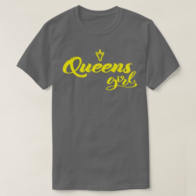 Camiseta Queens Chica Nueva York 1 (Diseño del anverso)