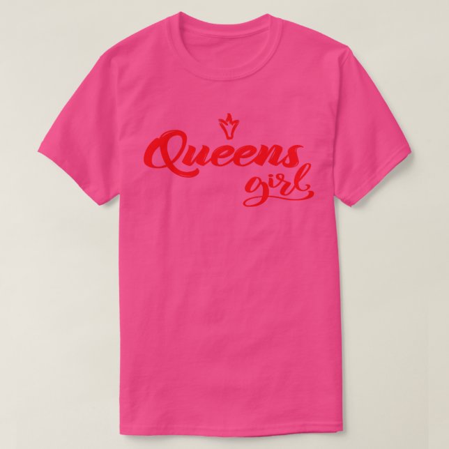 Camiseta Queens Chica Nueva York 3 (Diseño del anverso)
