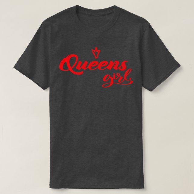 Camiseta Queens Chica Nueva York 3 (Diseño del anverso)