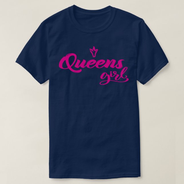 Camiseta Queens Chica Nueva York 4 (Diseño del anverso)