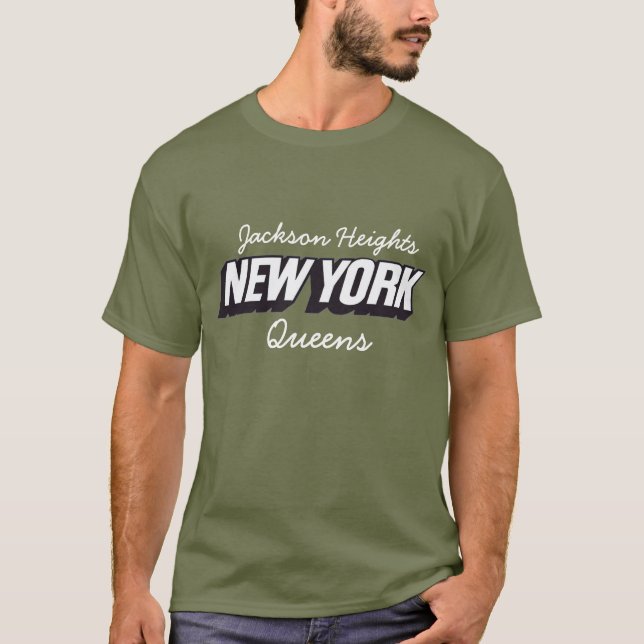 Camiseta Queens de Jackson Heights (Anverso)