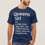 Camiseta QUEENS GIRL NY NEW YORK Funny City Home Roots<br><div class="desc">QUEENS GIRL NY NEW YORK Funny City Home Roots Check out our Native Americans t shirt selection for the very best in unique or custom,  handmade pieces from our clothing shops.</div>