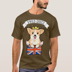 Camiseta Queens Jubilee Celebration Funny Apparel Corgi Wit