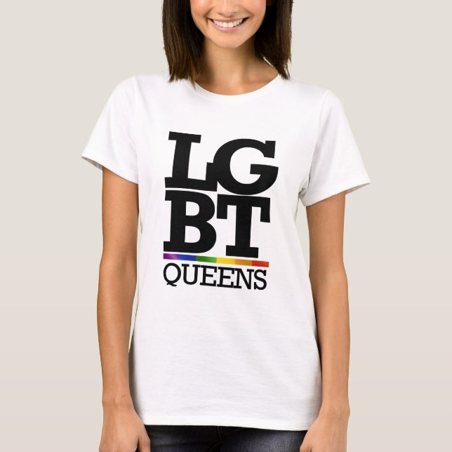CAMISETA QUEENS LGBT - .PNG (Anverso)