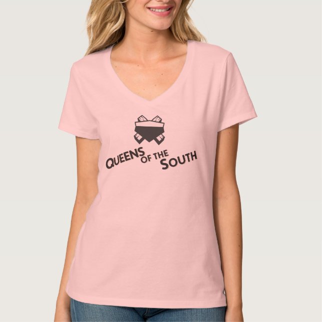 Camiseta Queens ligero del sur (Anverso)