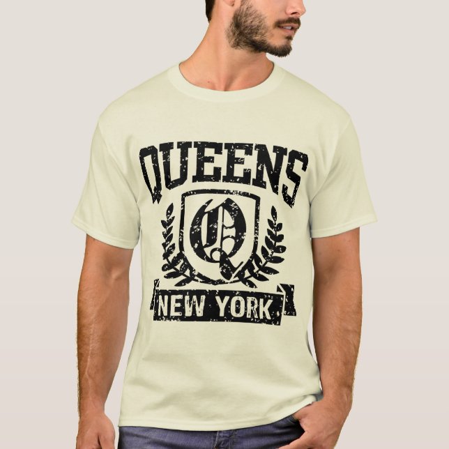 Camiseta Queens New York (Anverso)