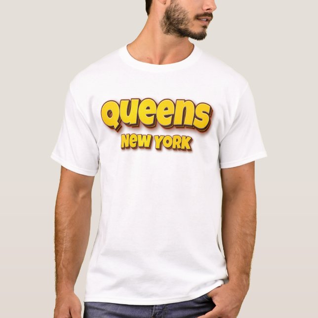 Camiseta Queens New York (Anverso)
