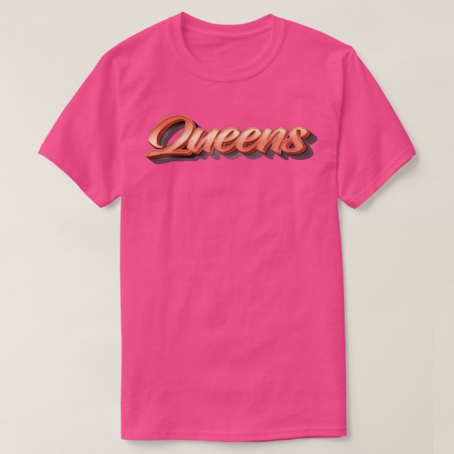 Camiseta Queens New York 1 (Diseño del anverso)