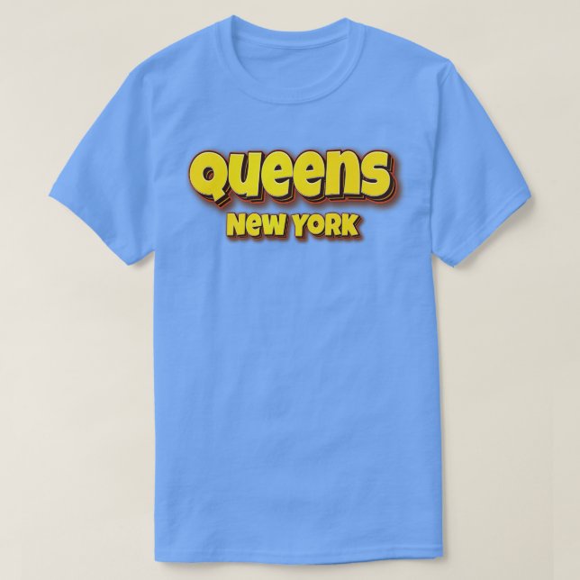 Camiseta Queens New York 3 (Diseño del anverso)
