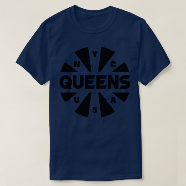 Camiseta Queens NYC (Diseño del anverso)