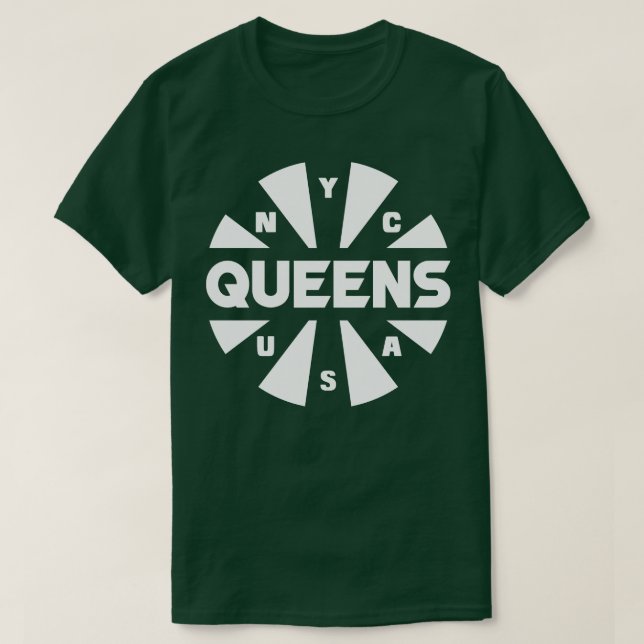 Camiseta Queens NYC 1 (Diseño del anverso)