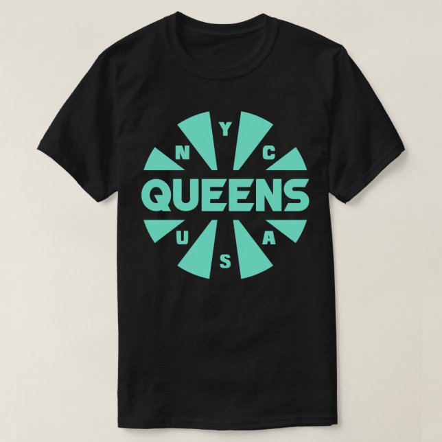 Camiseta Queens NYC 3 (Diseño del anverso)