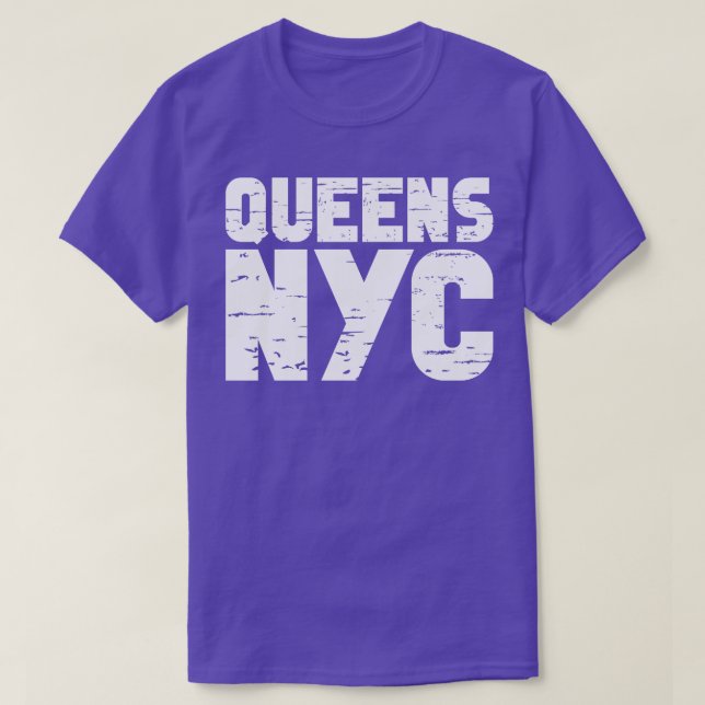 Camiseta Queens NYC 6 (Diseño del anverso)