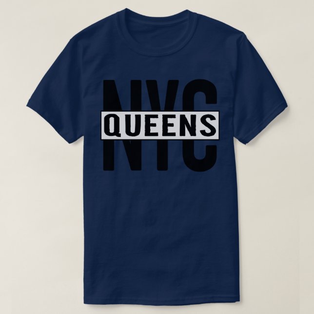 Camiseta Queens NYC 9 (Diseño del anverso)