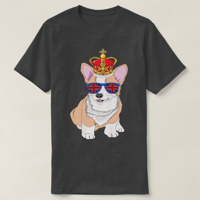 Camiseta Queens Platinum Jubilee 70 años Souvenir Británico (Diseño del anverso)