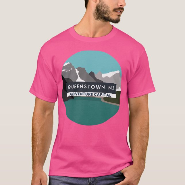 Camiseta Queenstown Adventure Capital (Anverso)