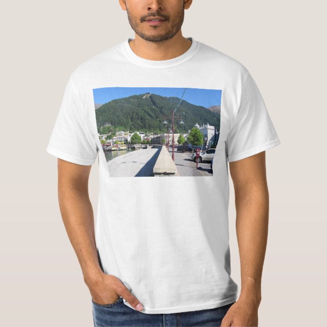 Camiseta Queenstown, Otago, Nueva Zelandia (Anverso)