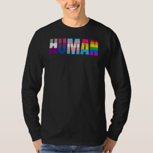Camiseta Queer gay pansexual humano LGBT+ Love Equa