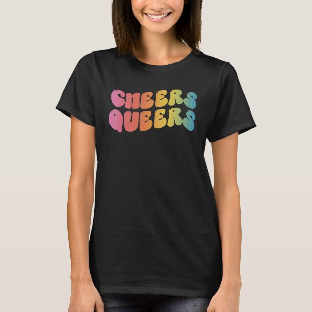 Camiseta Queer Human Rights Bisexual Pride Ally Transgender (Anverso)