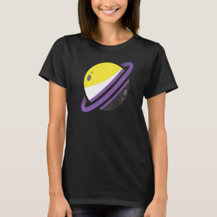 Camiseta Queer Lgbt Tercer Sexo Sábado Bandera No Blindante