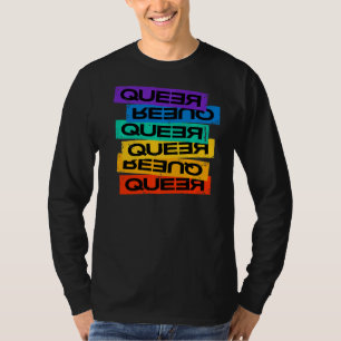 Camiseta Queer Lgbtq Bandera del Orgullo Gay Lesbiana Arcoi