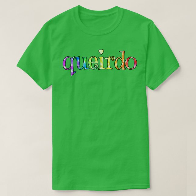 Camiseta Queirdo (Diseño del anverso)