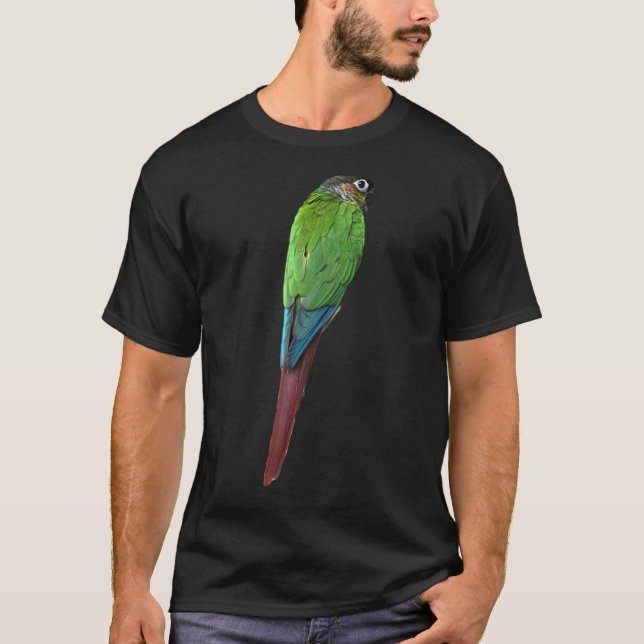 Camiseta Queja verde Conure Conure Parrot Pájaro Verde (Anverso)