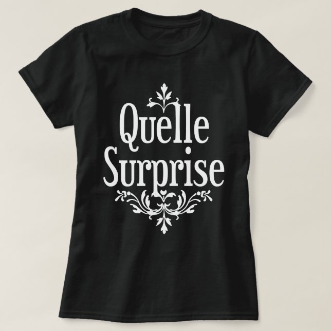 Camiseta Quelle Surprise (Diseño del anverso)