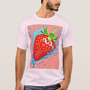 Camiseta Quema de fresa fresca