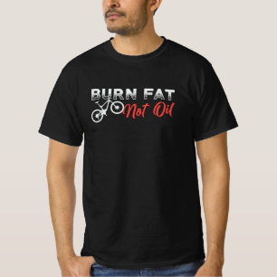 Camiseta Quema de grasas en bicicleta no de aceite Biker MT