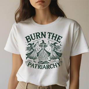 Camiseta Quema de las brujas patriarcales