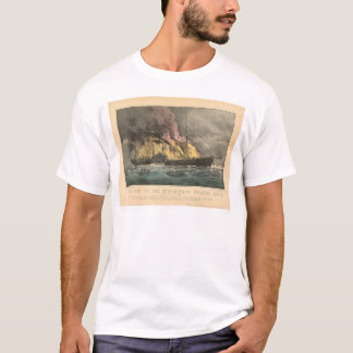 Camiseta Quema del Golden Gate del buque de vapor (0144A)