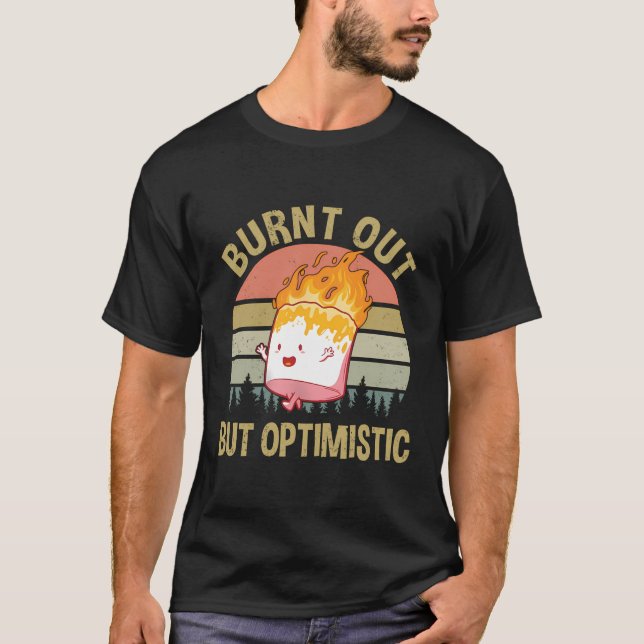 Camiseta Quemada pero cosecha optimista (Anverso)