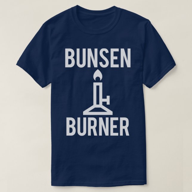 Camiseta quemador bunsen (Diseño del anverso)