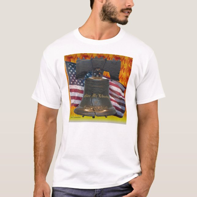 Camiseta quemadora de libertad (Anverso)