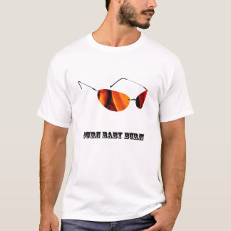 Camiseta Quemadura del bebé de la quemadura